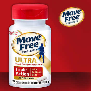 ថ្នាំបំប៉នសន្លាក់​​ SCHIFF MOVE FREE ULTRA TRIPLE ACTION, 75 គ្រាប់ Image