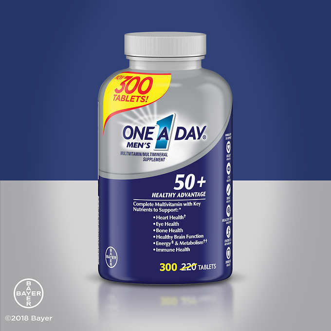 Vitamin Tổng Hợp One A Day Nam 50+ 300 Viên Image
