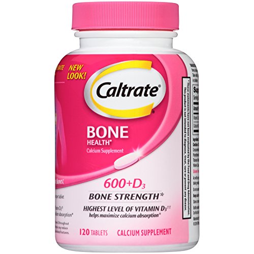 Caltrate Calcium & Vitamin D 600+D3, 120 Tablets Image