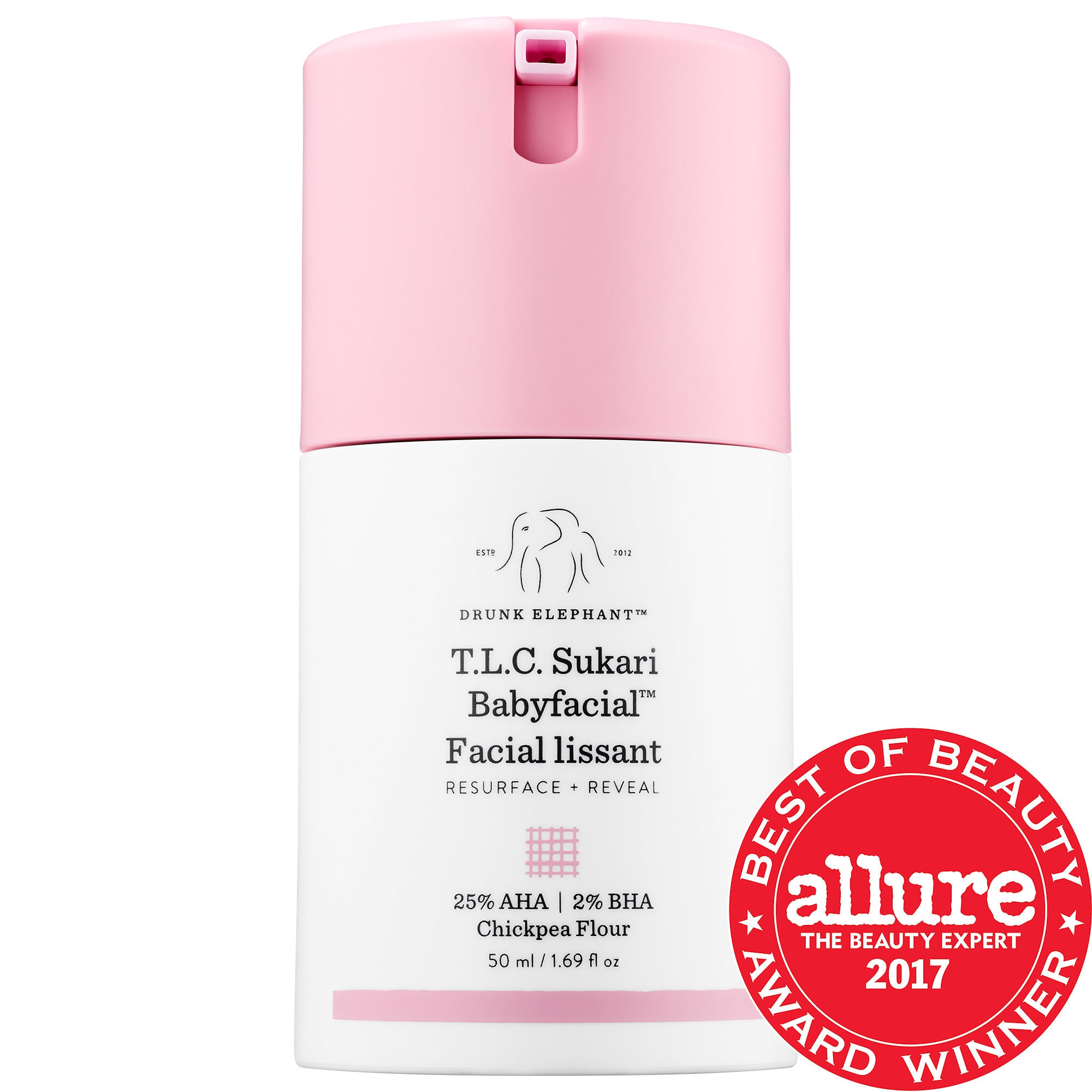 Mặt Nạ DRUNK ELEPHANT T.L.C. SUKARI BABYFACIAL™ 25% AHA + 2% BHA MASK Image